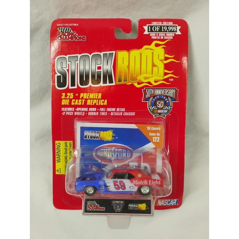 Stock Rods #122 Robert Pressley '69 Camaro Kingsford Racing Champions‎